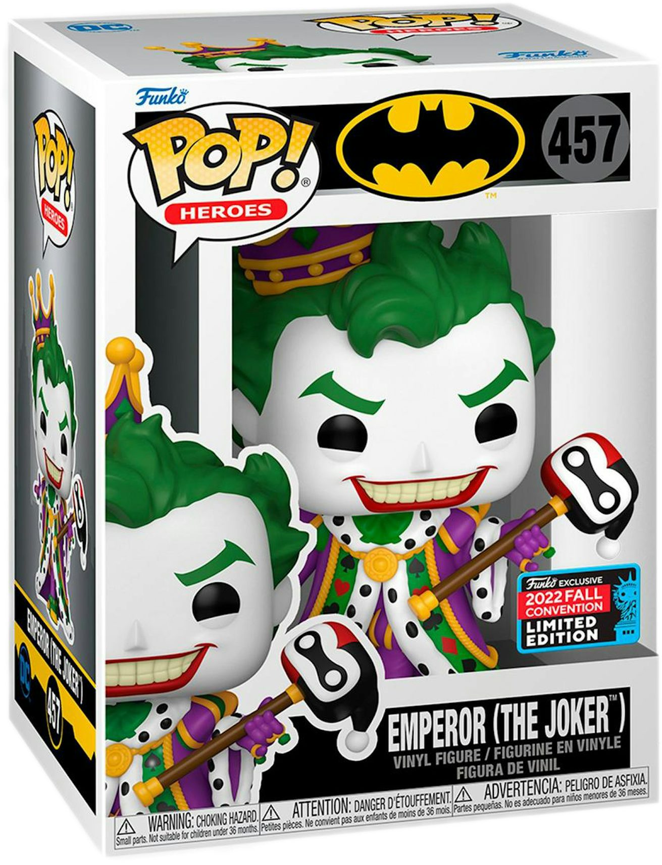 Funko Pop! Heroes Batman Emperor (The Joker) 2022 Fall Convention