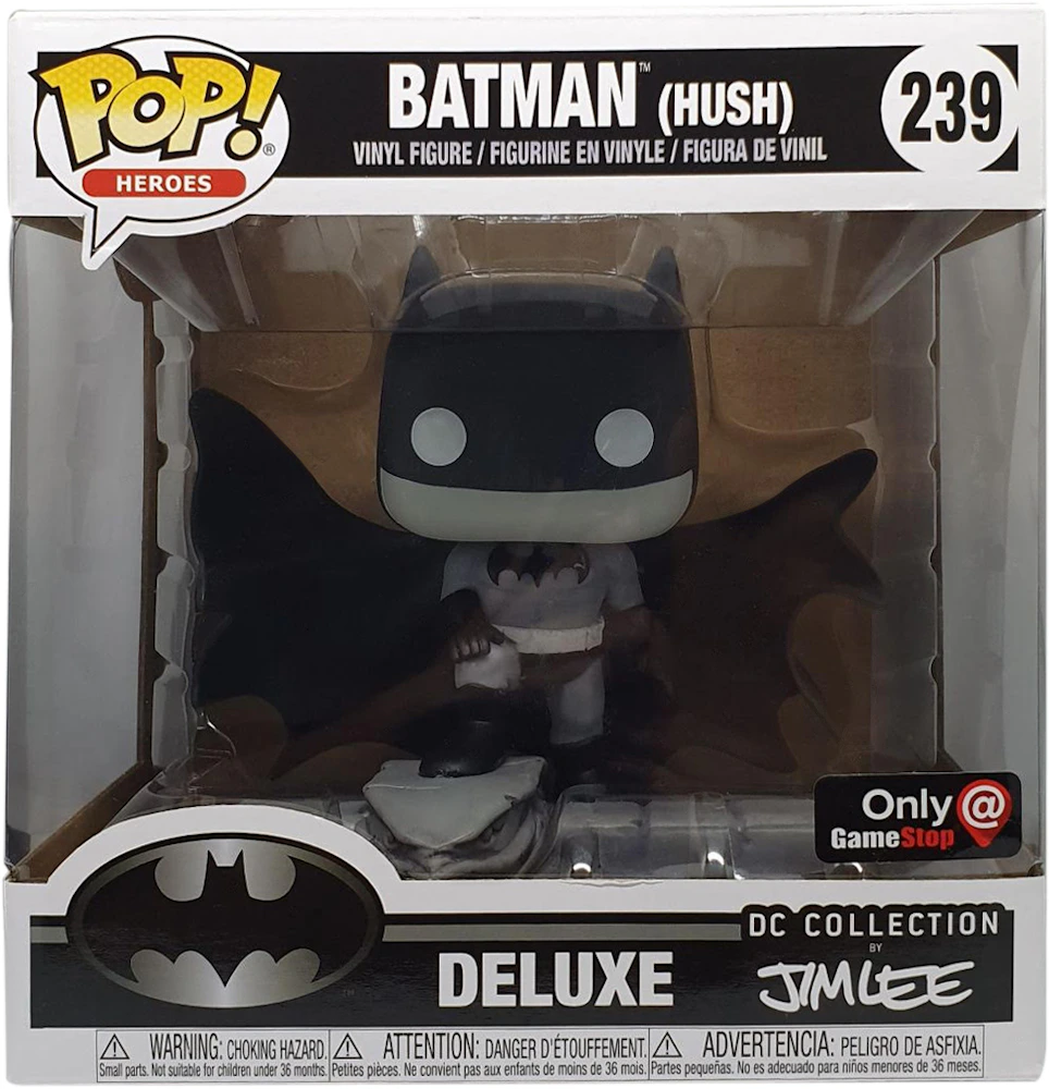 Funko Pop! Heroes Batman (Hush) Game Stop Exclusive Deluxe Figure #239 - US