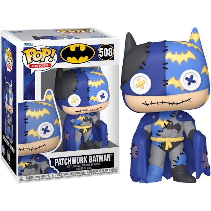 Funko Pop! Heroes: Batman Patchwork Batman Figure #508