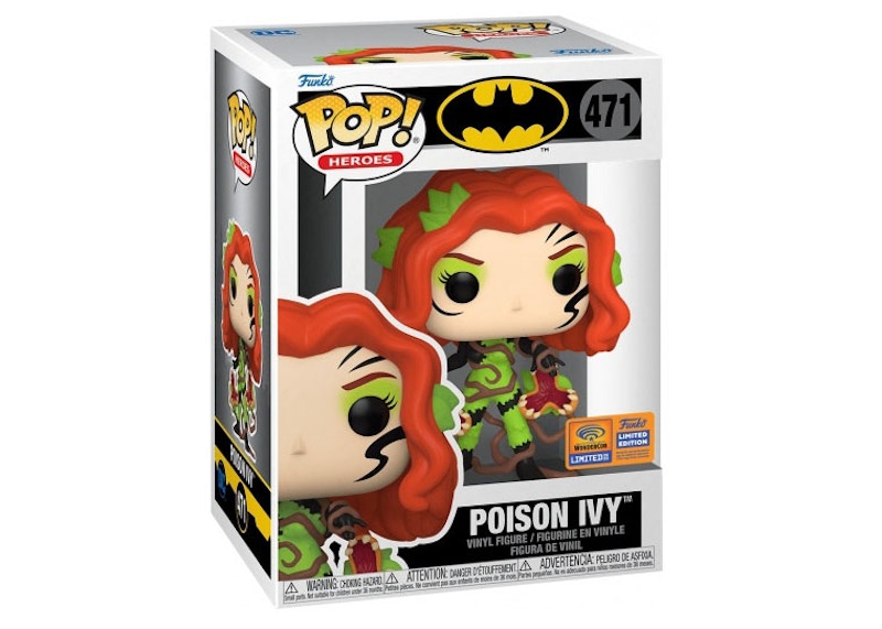 Funko Pop outlets poison ivy wondercon 2023 unreleased