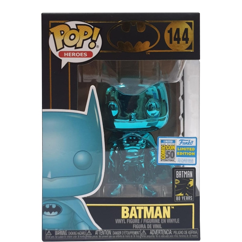 Batman blue best sale chrome funko pop