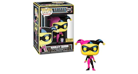 Funko Pop! Heroes Batman The Animated Series Harley Quinn (Black Light Glow) Hot Topic Exclusive Figure #371