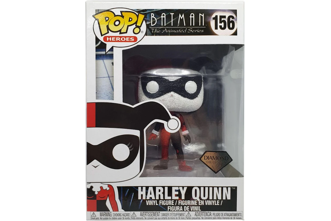 Funko Pop! Heroes Batman The Animated Series Harley Quinn Diamond Collection Figure #156