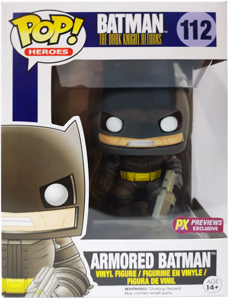 Funko Pop! Heroes Batman The Dark Knight Returns Armored Batman PX Previews  Figure #112 - US