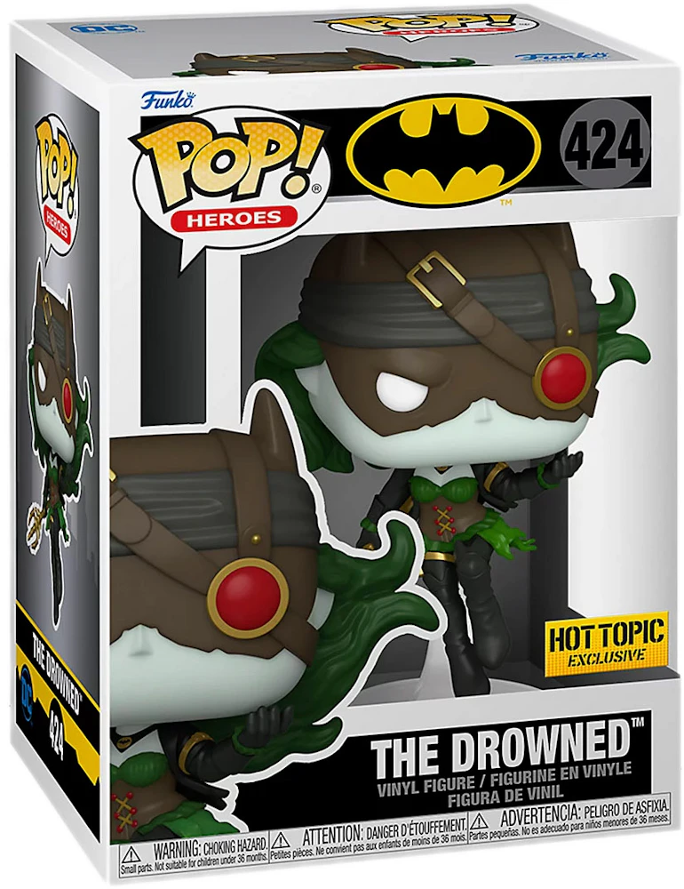 Funko Pop! Heroes Batman The Drowned Hot Topic Exclusive Figure #424 - FW21  - US