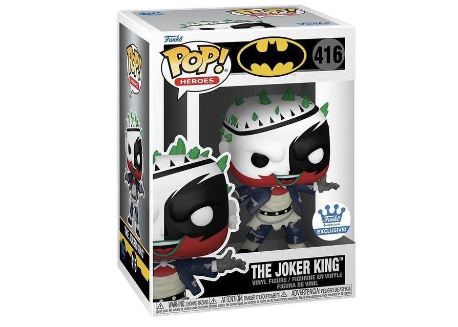 Funko Pop! Heroes Batman The Joker King Funko Shop Exclusive 