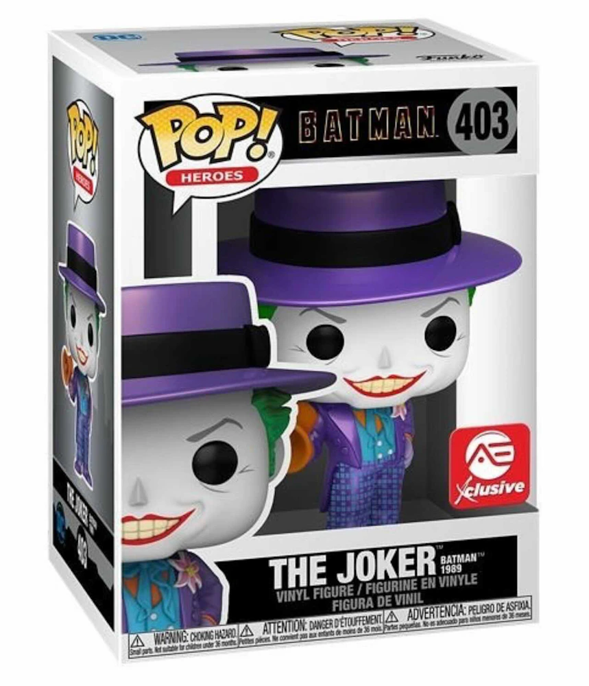 Funko POP! and Tee: DC Joker 4.15-in Vinyl Figure and Unisex T-Shirt  GameStop Exclusive