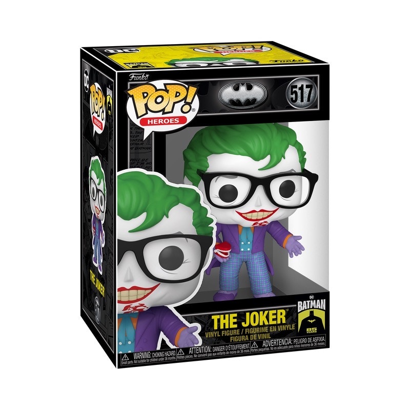 Funko Pop! Heroes: Batman The Joker (w/ Teeth) Figure #517