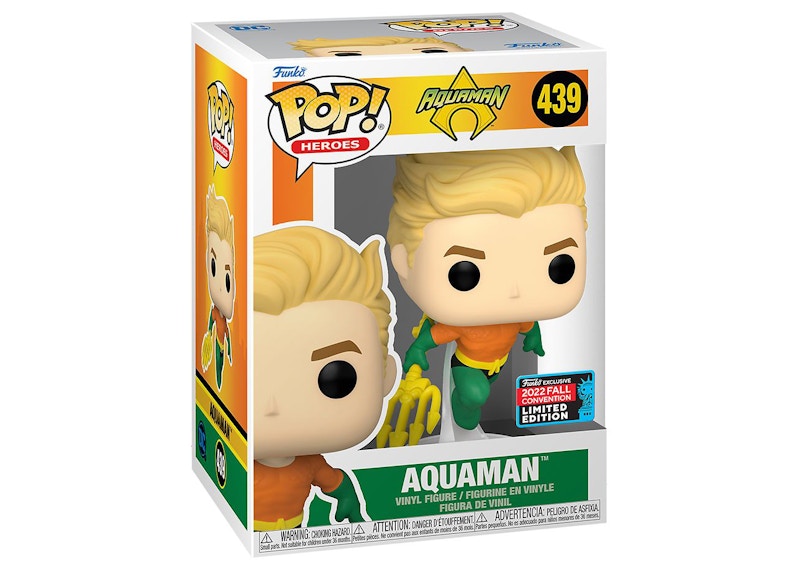 Funko Pop! Heroes DC Aquaman 2022 Fall Convention Exclusive Figure