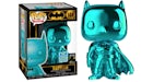 Funko Pop! Heroes DC Batman (Teal Chrome) Summer Convention Exclusive Figure #144
