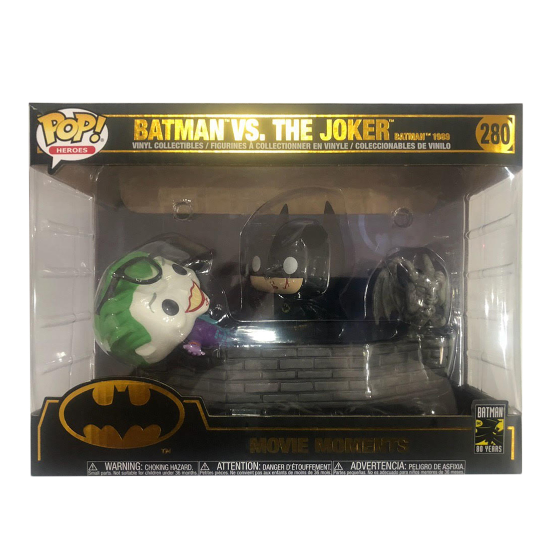 Funko POP Batman vs The Joker - Batman 80 Years Movie Moments 