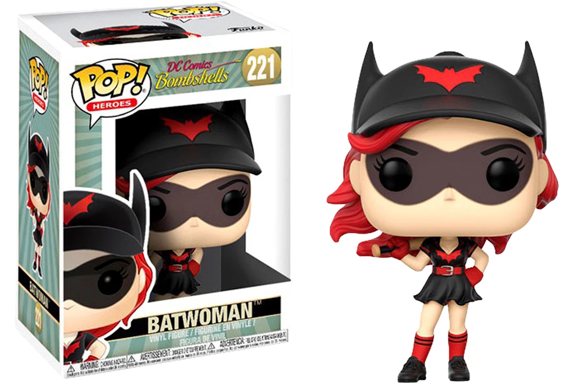 Funko Pop! Heroes DC Comics Bombshells Batwoman Figure #221