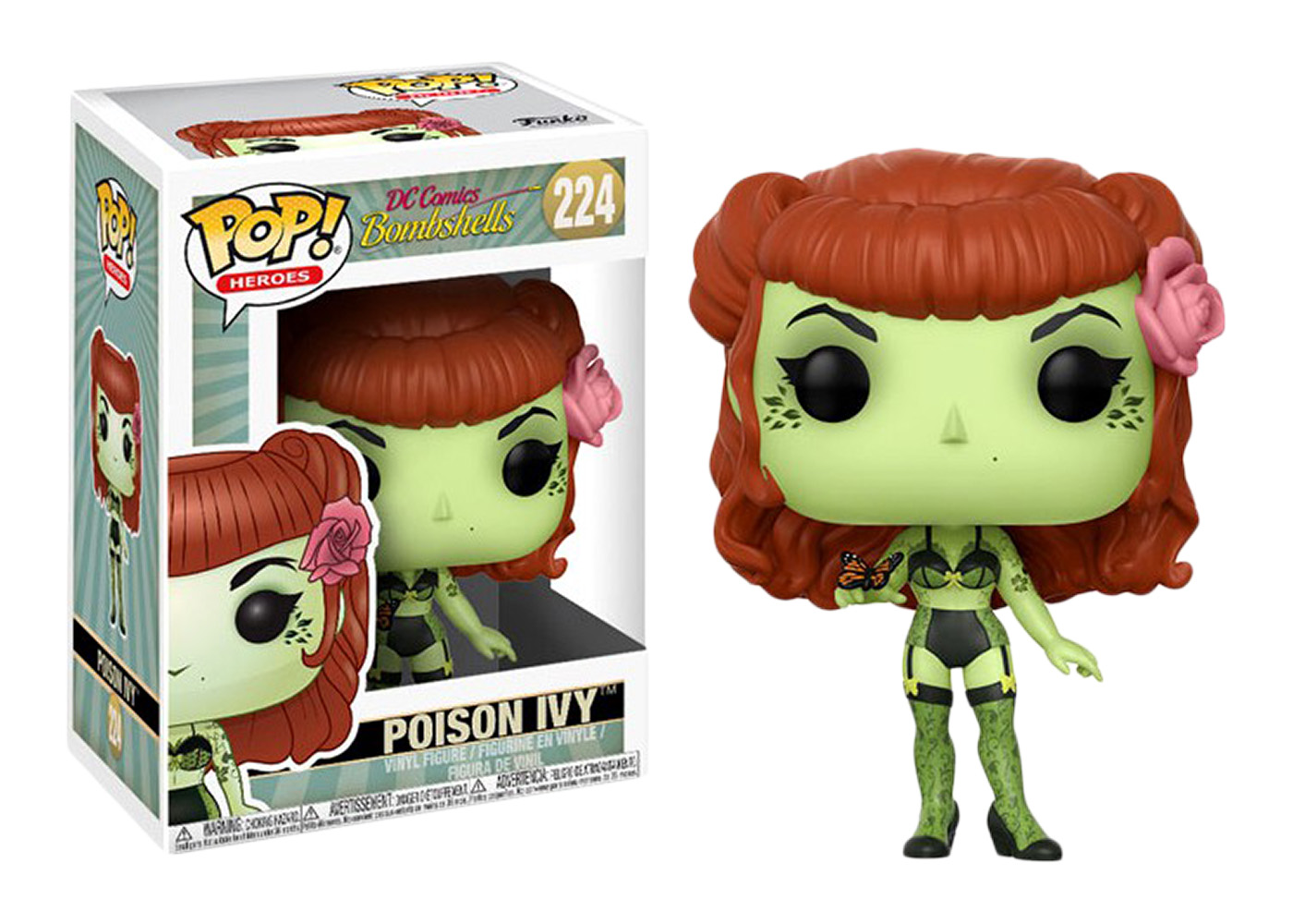 Funko Pop! Heroes DC Comics Bombshells Poison Ivy Figure #224 - US