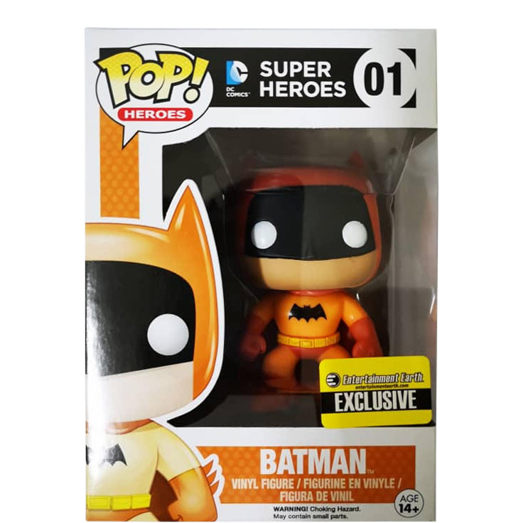 Funko Pop! Heroes DC Super Heroes Batman (Orange) Entertainment
