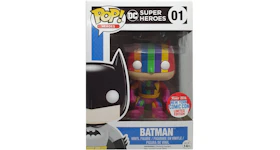 Funko Pop! Heroes DC Super Heroes Batman (Rainbow) NYCC Figure #01