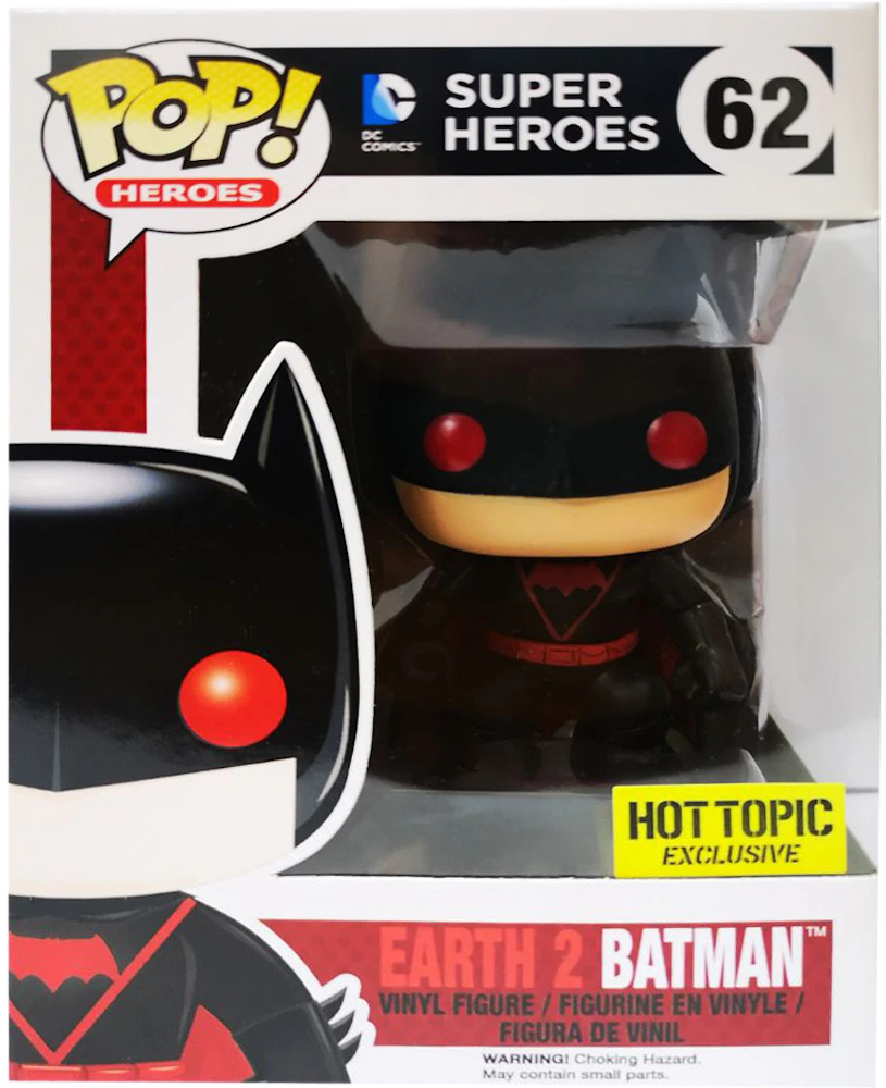 Funko DC Comics Pop! Heroes Batman (Black Light) Vinyl Figure Hot Topic  Exclusive