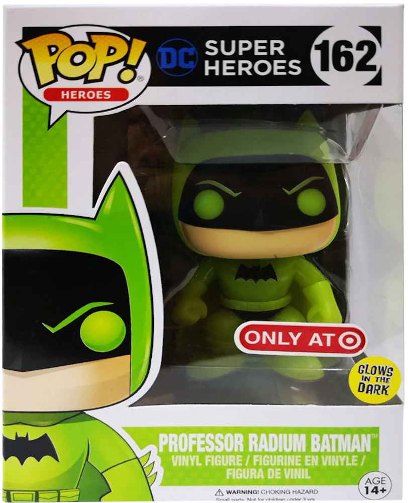 Funko Pop! Heroes DC Super Heroes Professor Radium Batman (Glow) Target  Exclusive Figure #162 - US