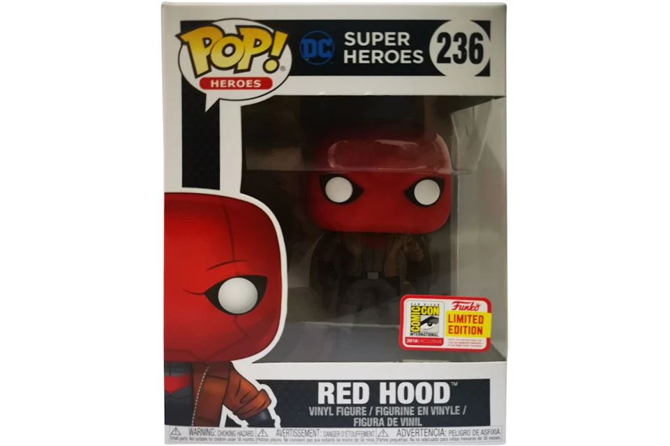 Funko Pop! Heroes DC Super Heroes Red Hood SDCC Figure #236