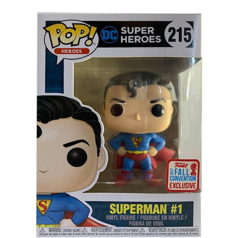 Funko Pop! Heroes DC Super Heroes Superman #1 Fall Convention