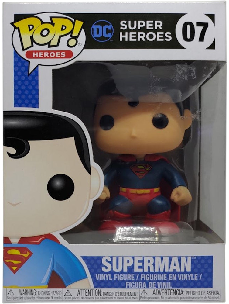 Funko Pop Heroes Dc Super Heroes Superman Figure 07 Funko Pop Heroes Dc Super Heroes Superman Figure 07