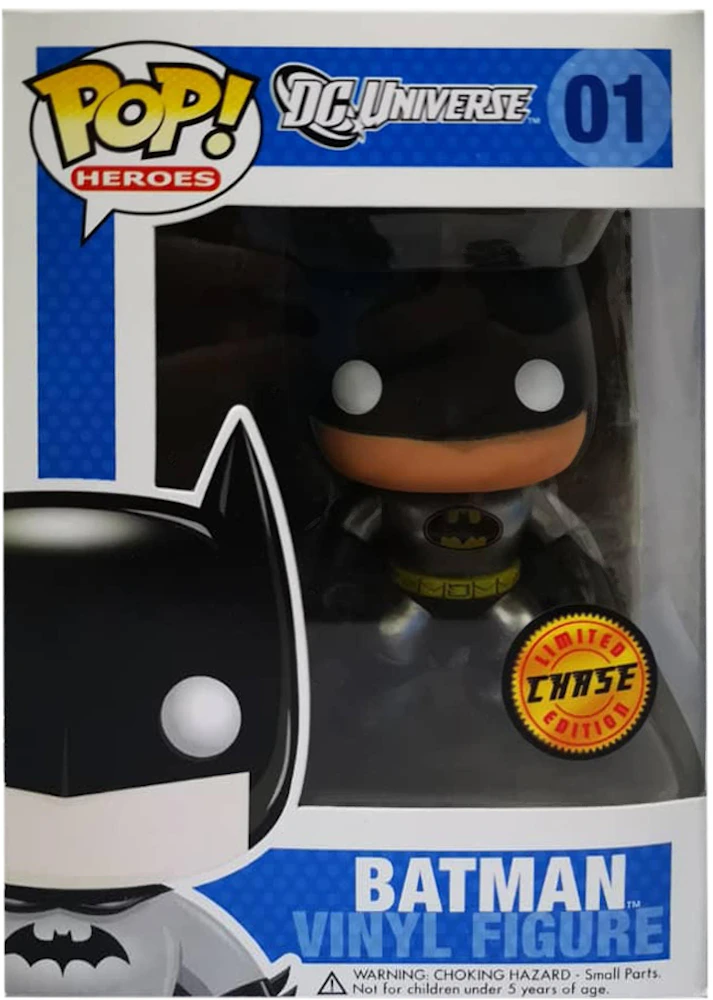Funko Pop! Heroes DC Universe Batman Chase Edition Figure #01 - US