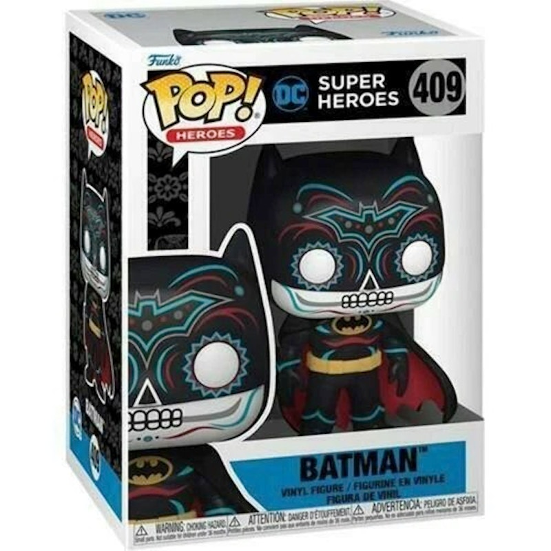 Funko Pop! Heroes: DCC Super Heroes Batman (Dia De Los DC) Figure #409