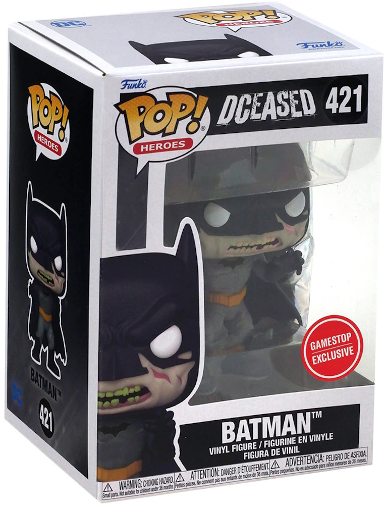 Funko Pop! Heroes DCeased Batman GameStop Exclusive Figure #421 - US