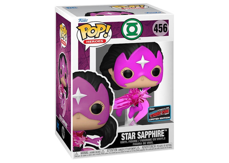 Funko Pop! Heroes Green Lantern Star Sapphire 2022 NYCC Exclusive