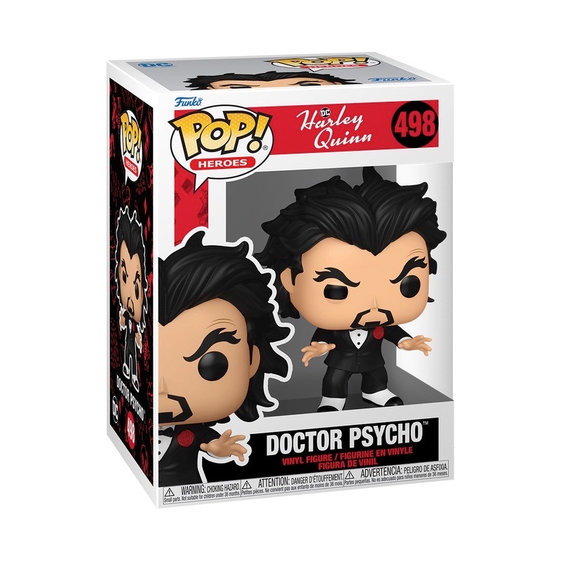 Funko Pop! Heroes: Harley Quinn Doctor Psycho Figure #498