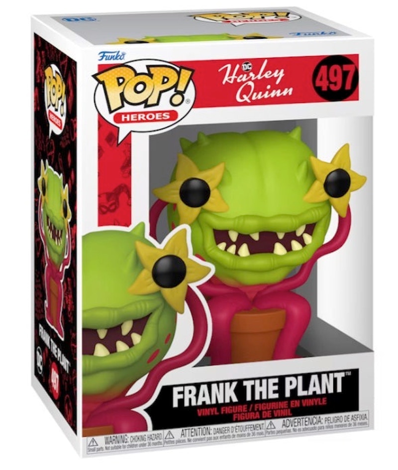 Funko Pop! Heroes: Harley Quinn Frank The Plant Figure #497