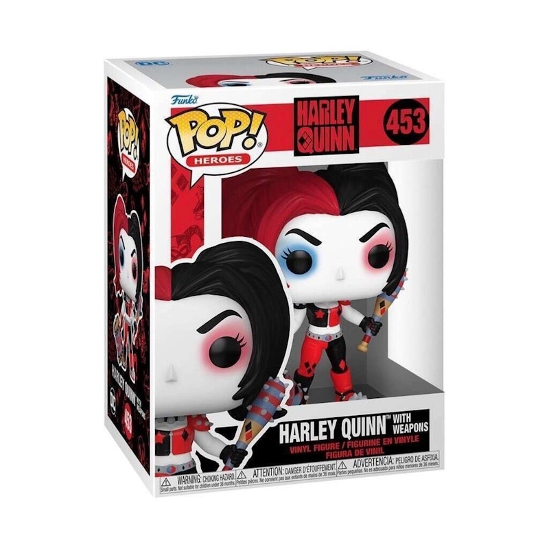 Funko Pop! Heroes: Harley Quinn Harley Quinn w/ Weapons Figure #453