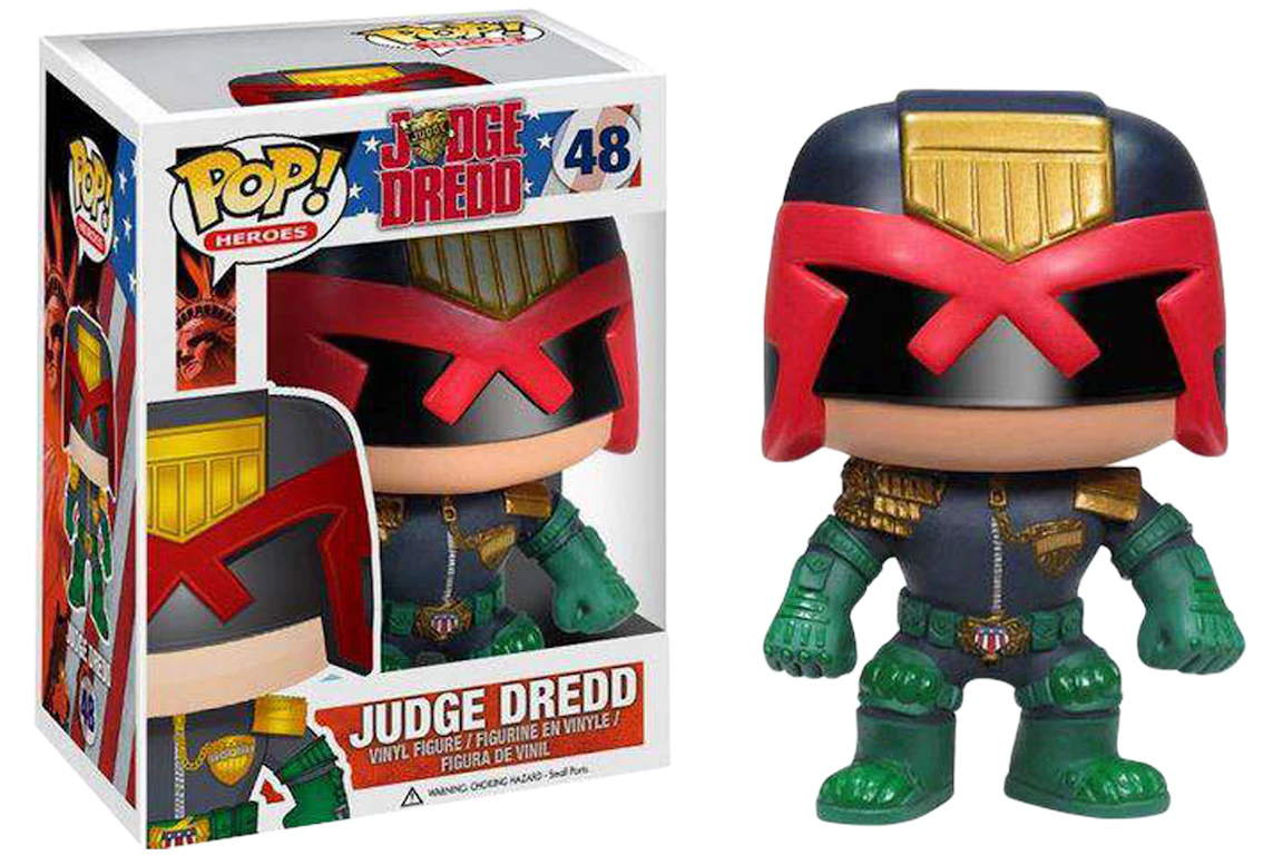 Funko Pop! Heroes Judge Dredd Figure #48
