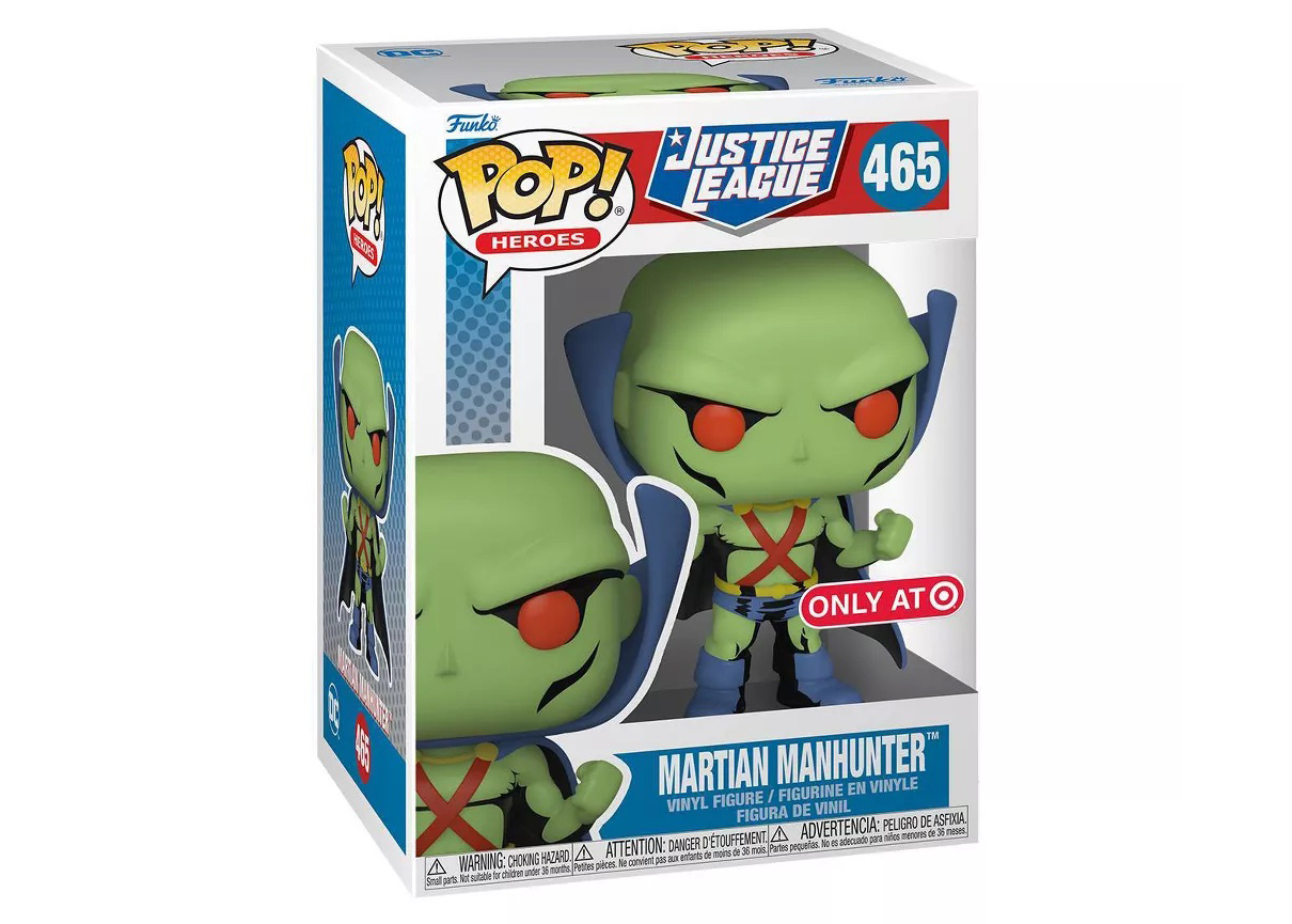 Funko Pop! Heroes Justice League Martian Manhunter Target Exclusive Figure  #465