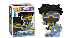 Funko Pop! Heroes Justice League Static Shock Hot Topic Exclusive Figure #387