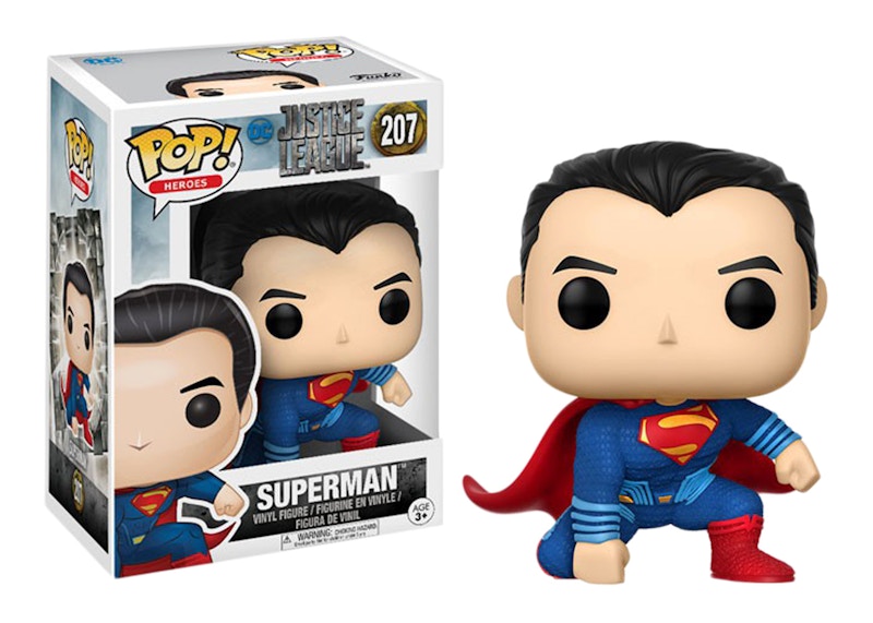 justice league superman funko pop