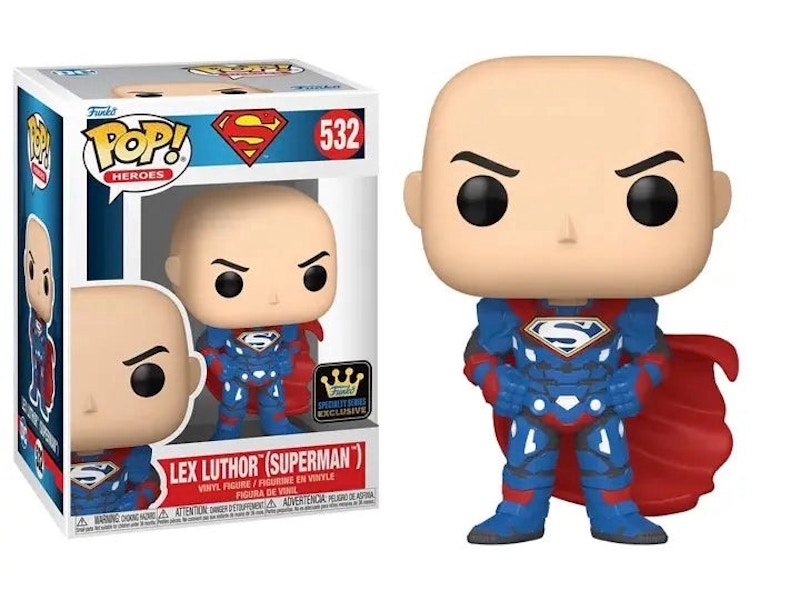 Funko Pop! Heroes: Superman Lex Luthor (Superman) (Specialty Series) Figure #532