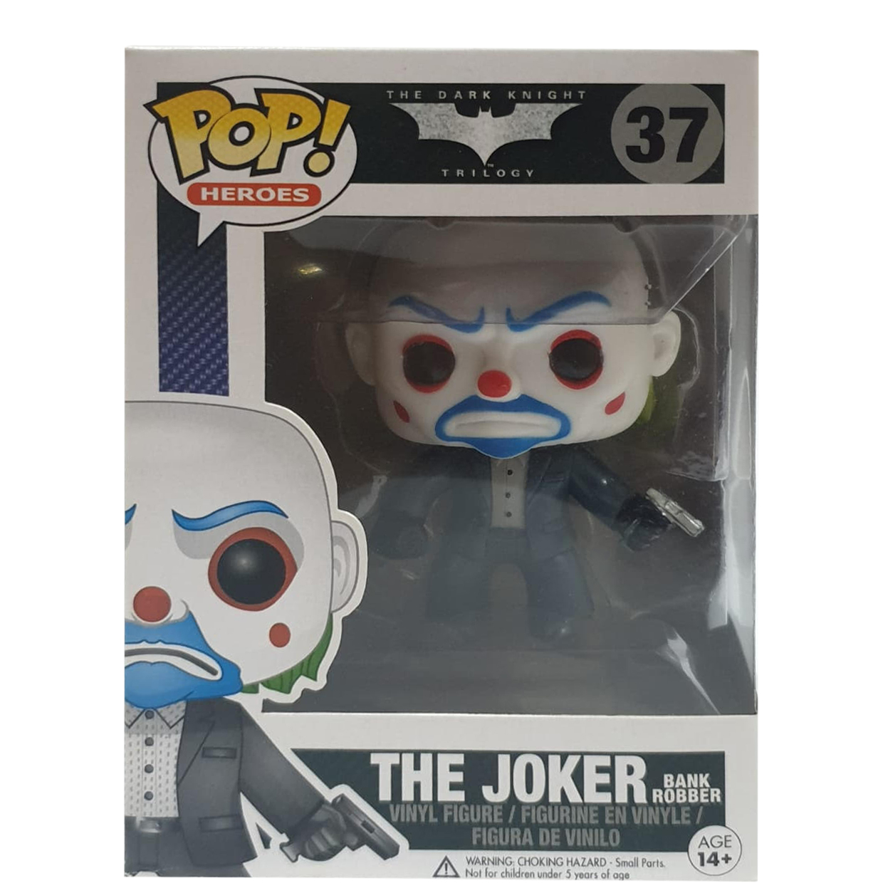 Funko Pop Dark Knight The Joker Bank Robber #37 Vinyl Figure Collection Batman 