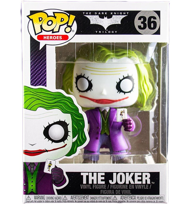 Funko Pop! Heroes The Dark Knight Trilogy The Joker Figure #36 US