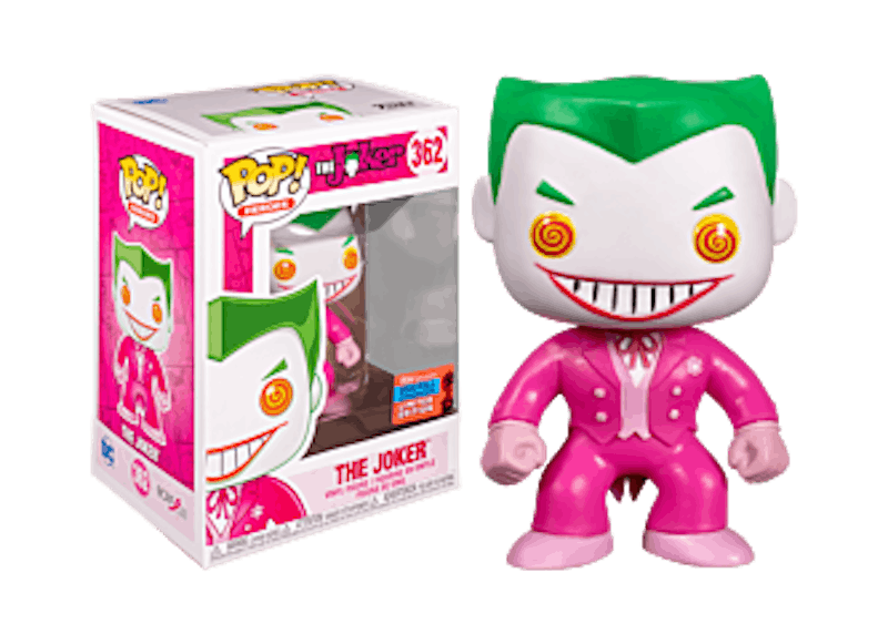 funko pop breast cancer awareness joker