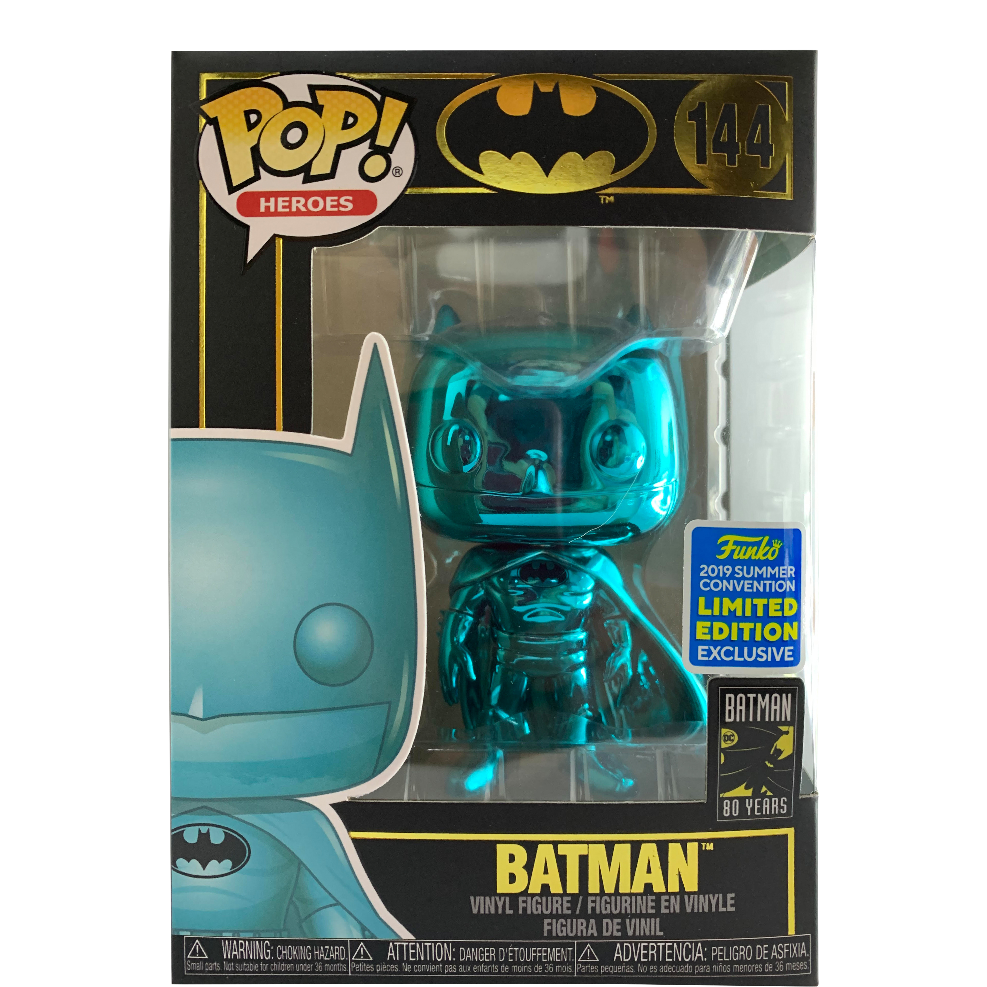 Blue chrome store batman pop 2019