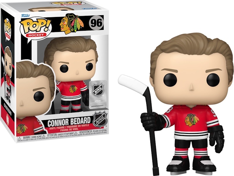 Funko Pop! Hockey: Blackhawks Connor Bedard Figure #96