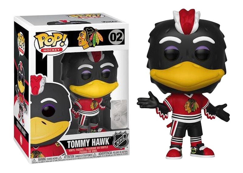 Funko Pop! Hockey Chicago Blackhawks Tommy Hawk Mascot Figure 02 ES