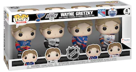 Funko Pop! Hockey NHL Wayne Gretzky Fanatics Exclusive 4-Pack
