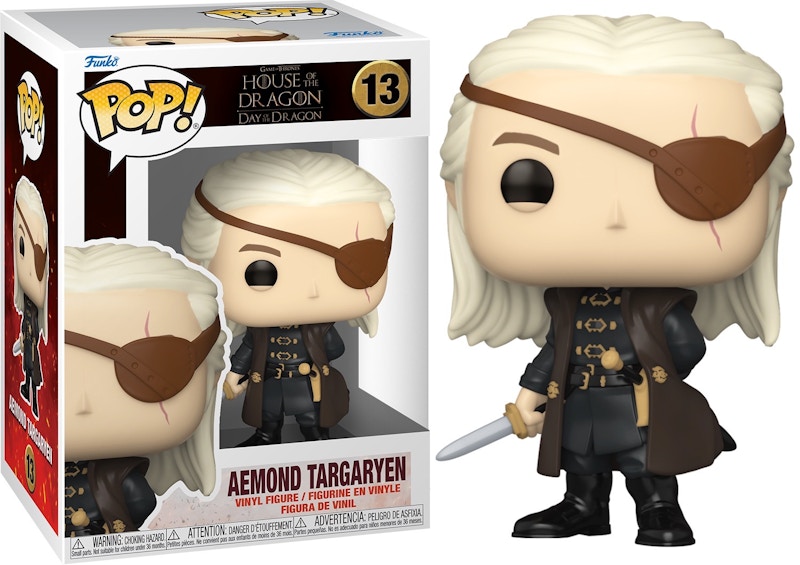 Funko Pop! House of The Dragon Aemond Targaryen Figure #13