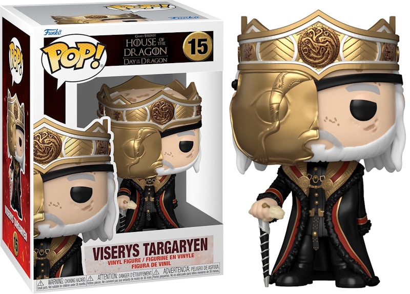 Funko Pop! House of The Dragon Viserys Targaryen Figure #15