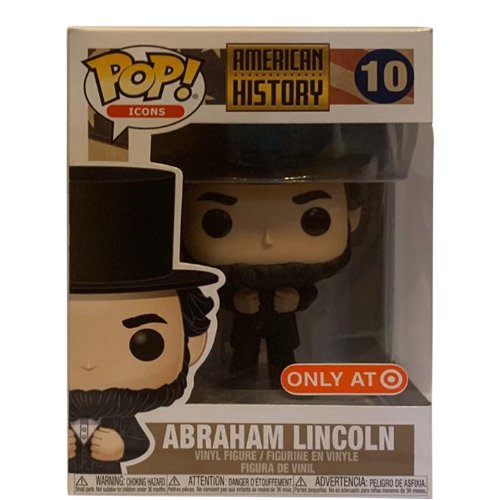 American History Abraham Lincoln Exclusive Pop Vinyl Figure #10 