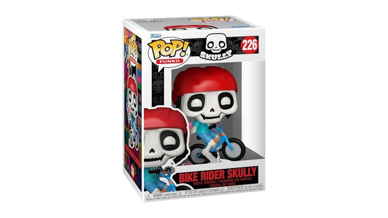 Funko Pop! Icons: Bike Rider Skully Figure #226