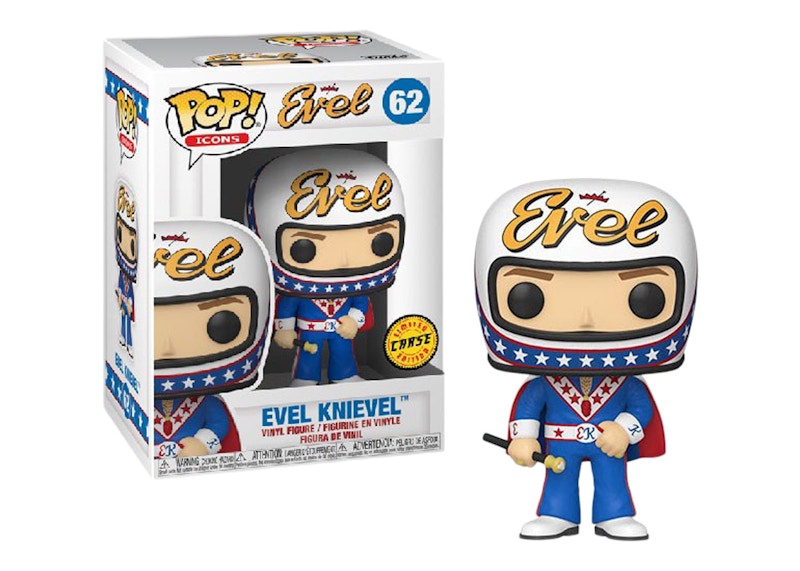 Funko Pop! Icons Evel Knievel (Blue 