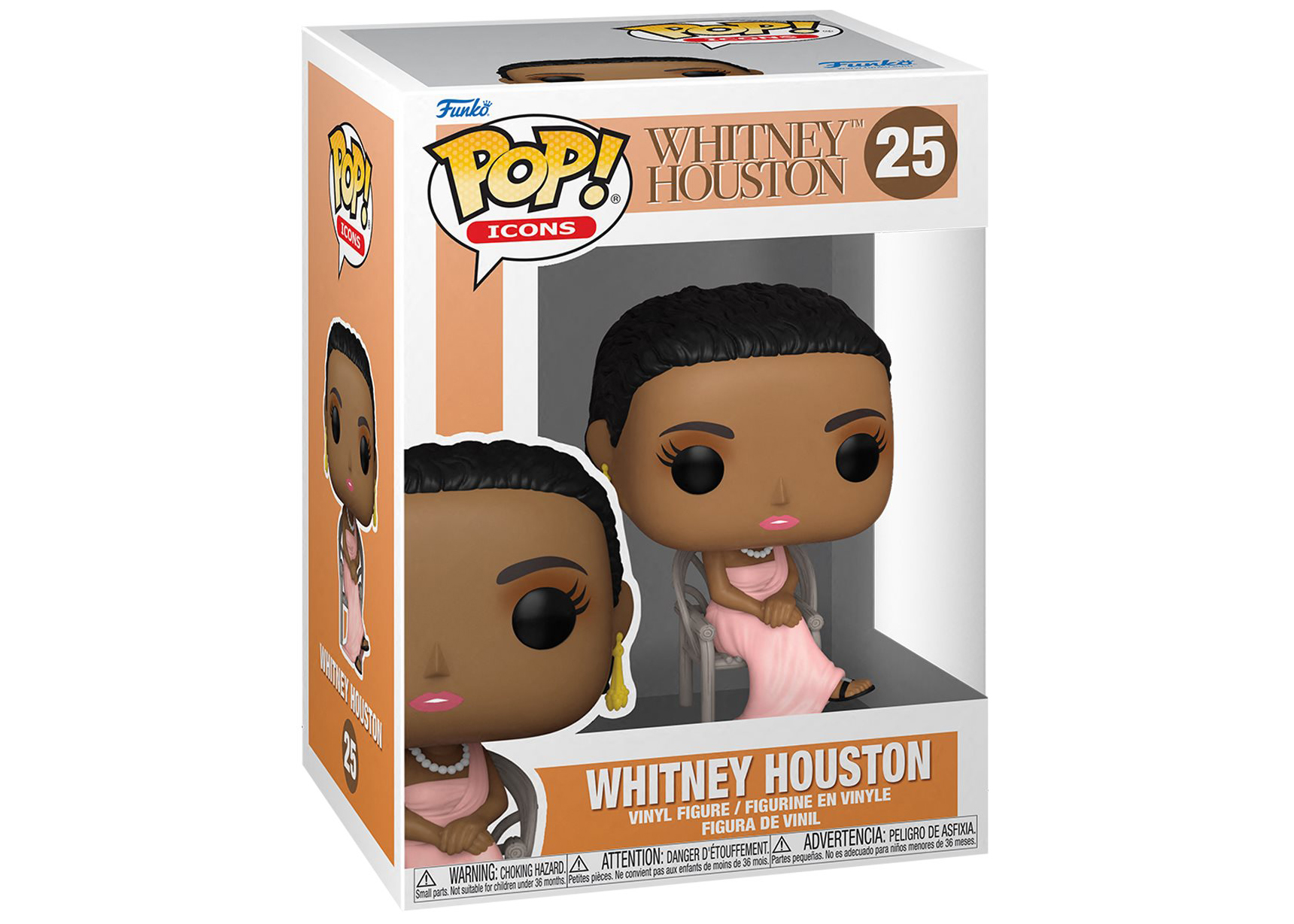 Funko Pop! Icons Whitney Houston Funko Shop Exclusive Figure #71 - JP