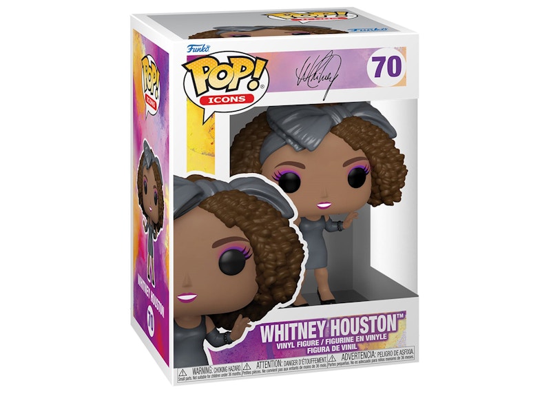 Funko Pop! Icons Whitney (Whitney Houston) Figure #70